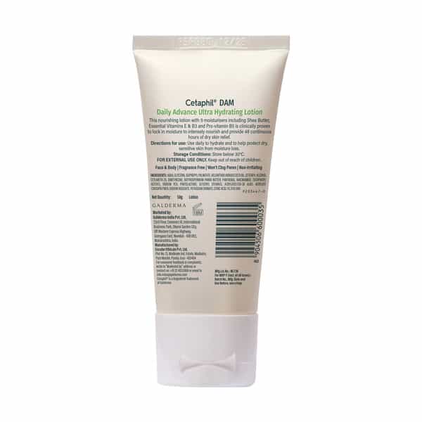 Cetaphil Dam Daily Advance Ultra Hydrating Lotion 50 Gm