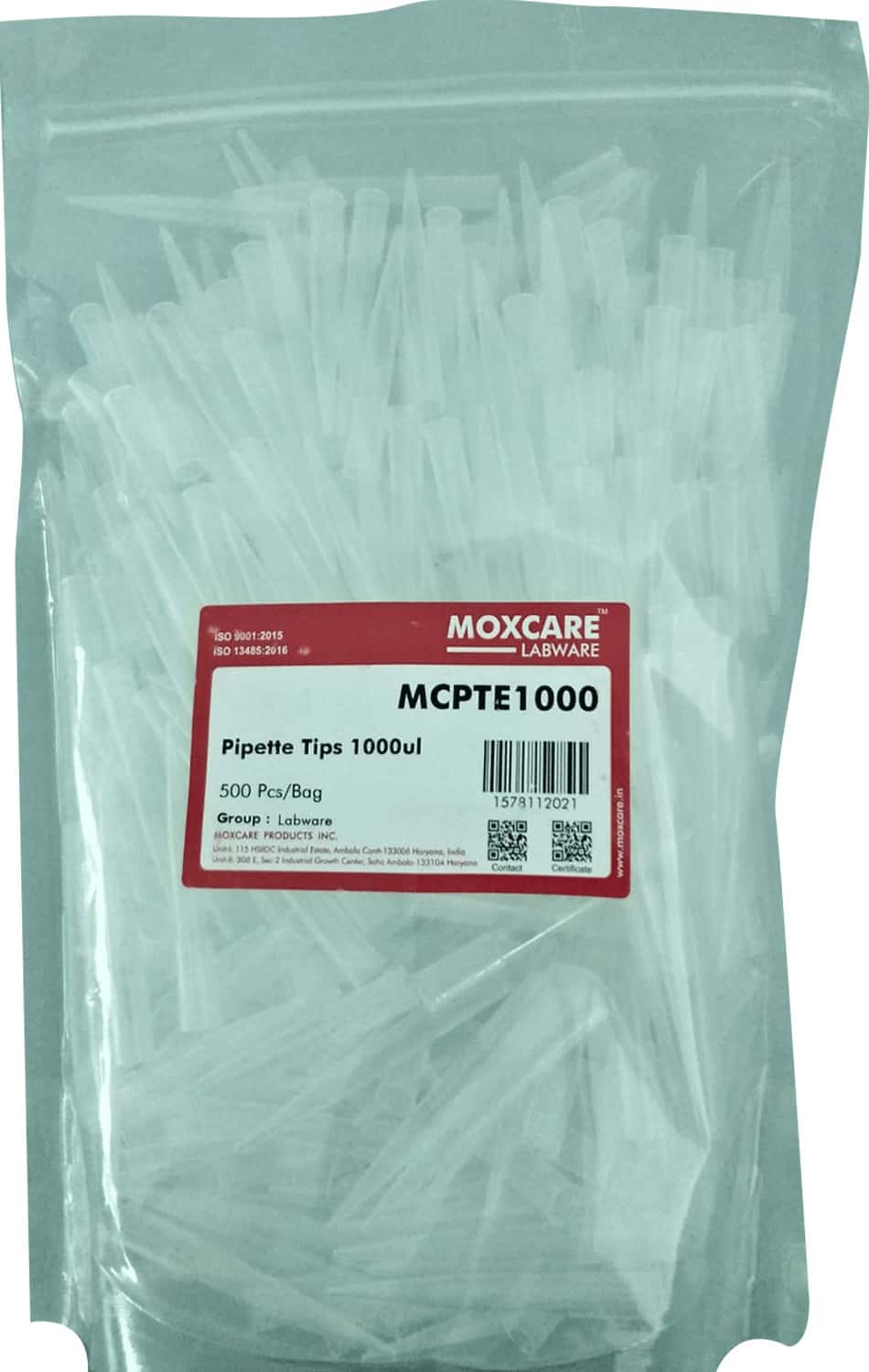 Micro Pipette Tip 100 - 1000ul Pack Of 500 Pipettes