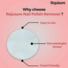 Rejusure Nail Polish Remover Pads Combo (Strawberry 30 Pads + Mix Berries - 30 Pads)