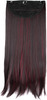 Streak Street Clip-In 24'' Crimped Burgundy Hair Extensions