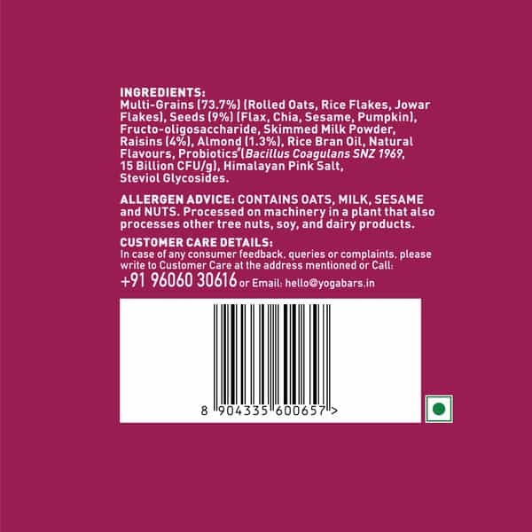 Yoga Bar Super Muesli Breakfast 700 G Pack