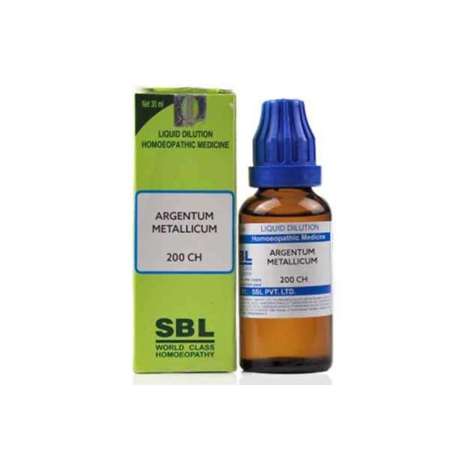 Sbl Argentum Metallicum Dilution 200 Ch 30 Ml Pack Of 2