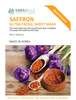 Mirabelle Saffron Ultra Facial Sheet Mask