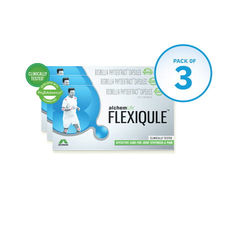 Flexiqule Emollienttm Natural Care For Joint Stiffness & Pain (Pack Of 3)