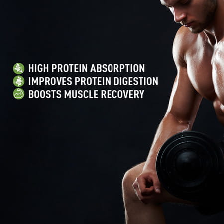 Bodyfirst Whey Hydrozyme|Whey Protein Isolate & Hydrolysate With Enzyme Tech, Double Chocolate, 2kg