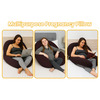 Nuluv Maternity Pillow - Dark Brown