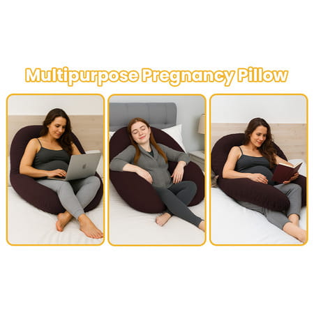 Nuluv Maternity Pillow - Dark Brown