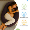 Nuluv Maternity Pillow - Dark Brown