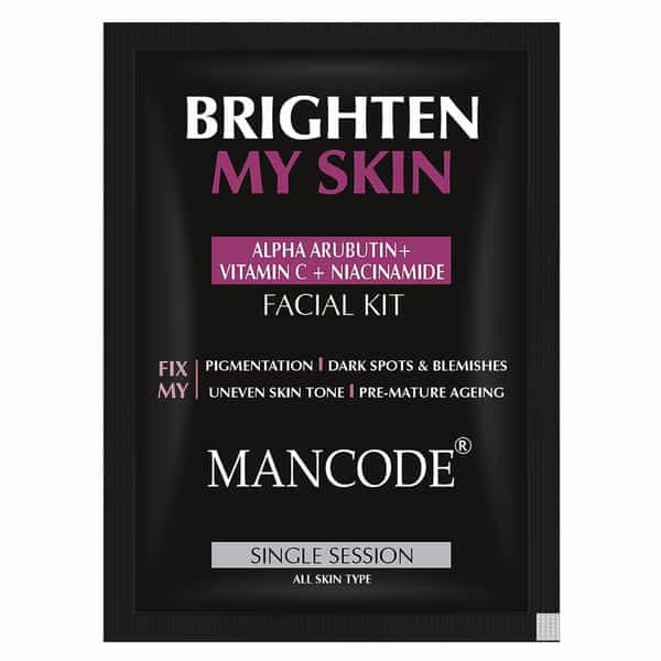 Mancode Brighten My Skin Facial Kit For Men 58Gm