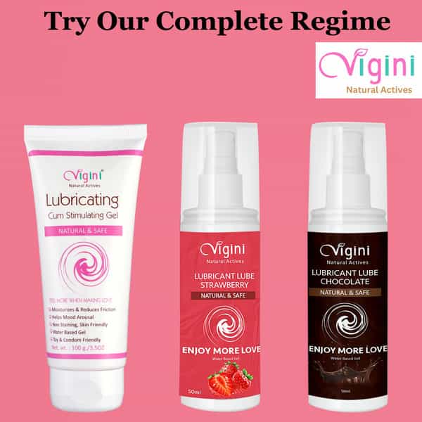 Vigini Intimate Strawberry Lubricant Personal Lube Non-Sticky Water Based Gel For Long Lasting Time