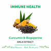 Bliss Welness Pure Curcumin Biopiperine Tablets | For Heart | Brain & Joint Health | 60 Tablets