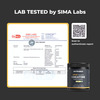 Nutrabay Gold Micronised Creatine Monohydrate Powder | Nabl Lab Tested | 3G/Serving - 120G (Lemon)
