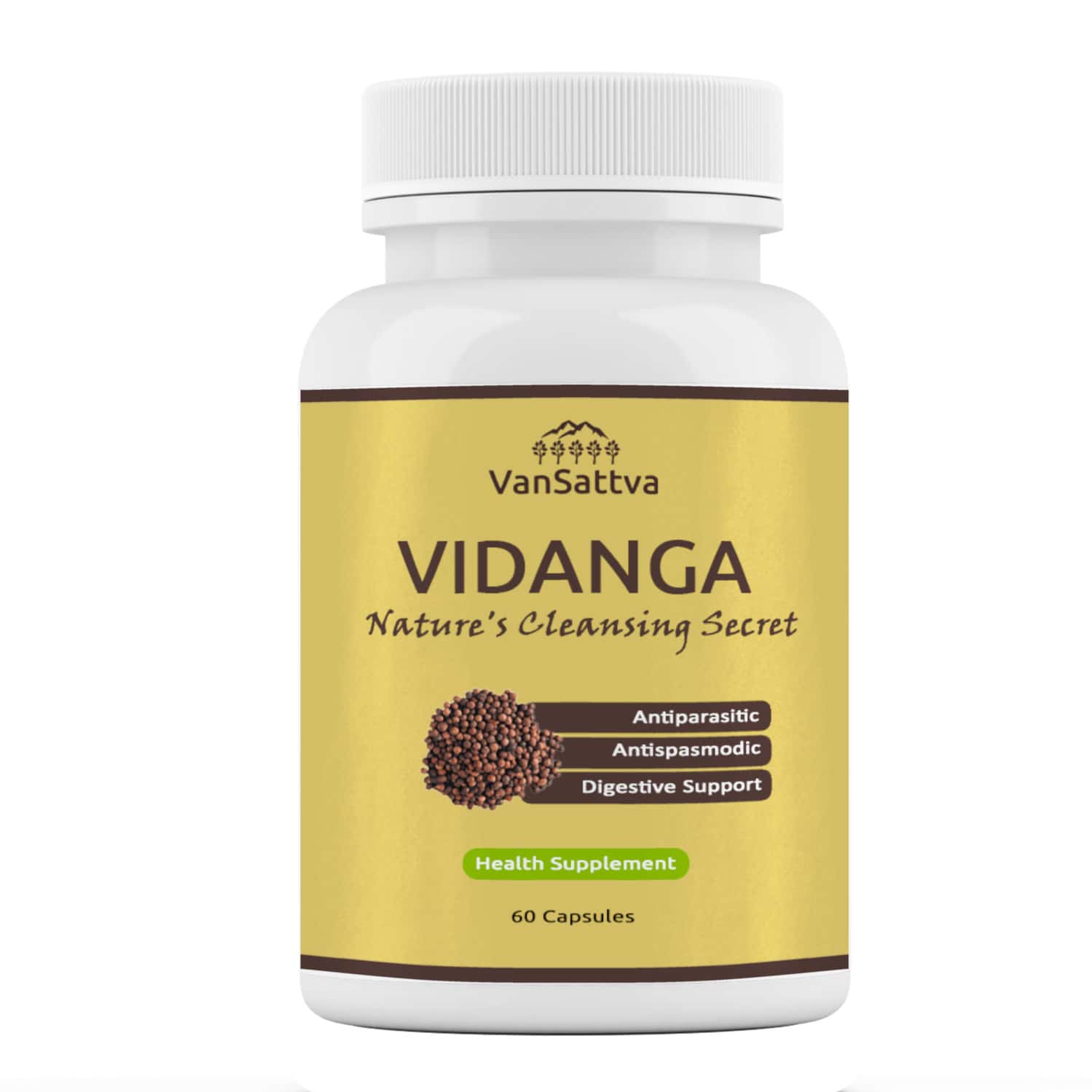 Vansattva Vidanga Capsule - 60n