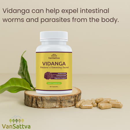 Vansattva Vidanga Capsule - 60n