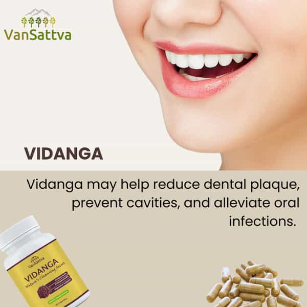 Vansattva Vidanga Capsule - 60N
