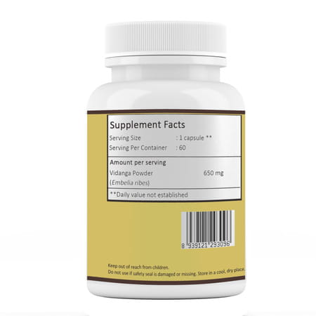 Vansattva Vidanga Capsule - 60n