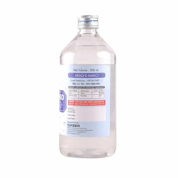 Cipzer Araq Mako 500Ml | Herbal Liver Tonic For Detox| Wellness & Liver Support