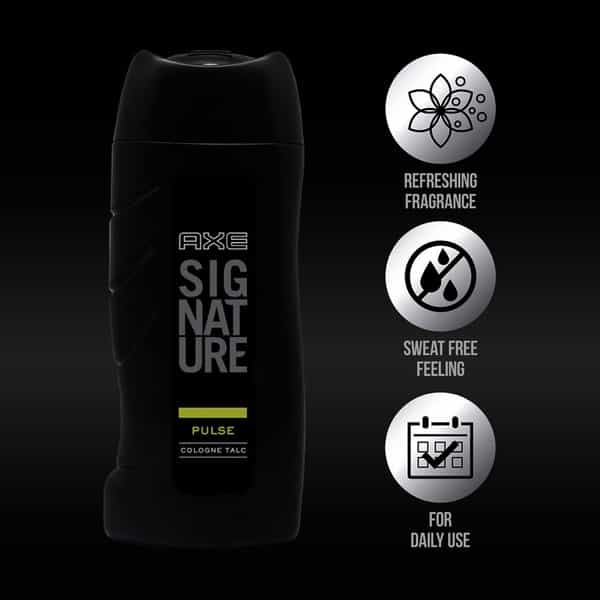 Axe Signature Pulse Cologne Talc-300 G