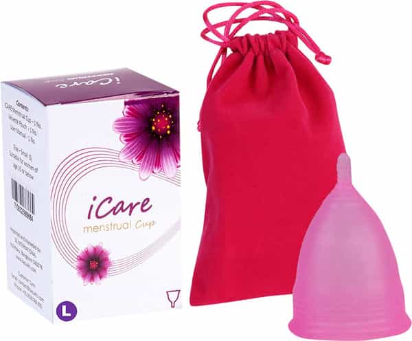 Icare Reusable Hygienic Menstrual Cup For Women - Large 1