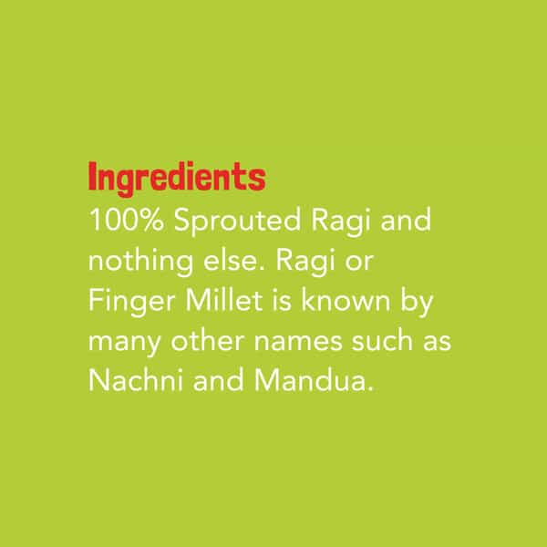 Slurrp Farm Organic Sprouted Ragi Powder - 250G