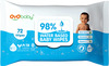 Oyo Baby Water Based Wet Wipes With Lid / Baby Wipes For Newborn Babies With Lid (Pack Of 1)