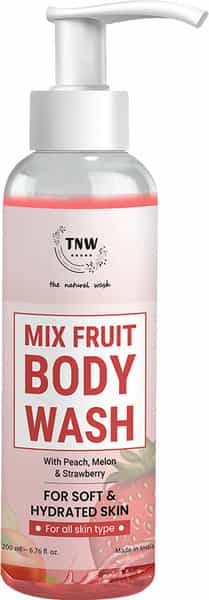 Tnw The Natural Wash Mix Fruit Body Wash For Gentle Cleansing - 200 Ml
