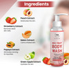 Tnw-The Natural Wash Mix Fruit Body Wash For Gentle Cleansing - 200 Ml