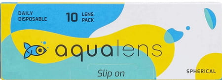 Aqualens Daily Disposable Contact Lenses (10 Lenses/Box) (-7)