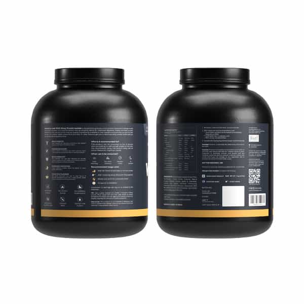 Nutrabay Gold 100% Whey Protein Isolate Cafe Mocha - 2Kg