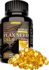 Alvizia Alenflax Premium Flaxseed Oil 1000Mg -Cold Pressed Omega 3 6&9- 30 Capsules