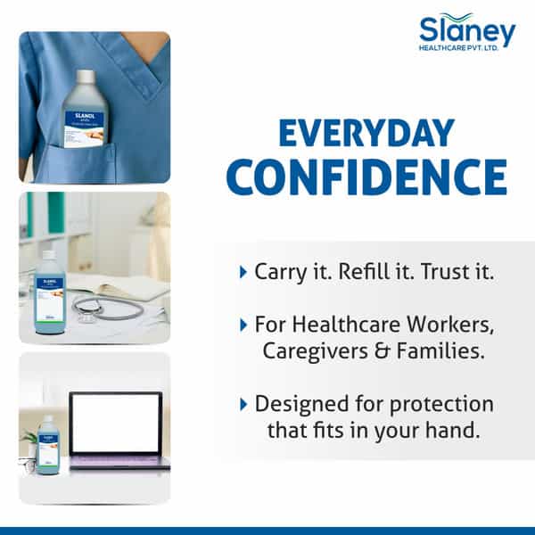 Slaney Slanol Alcohol Hand Sanitizer 500Ml