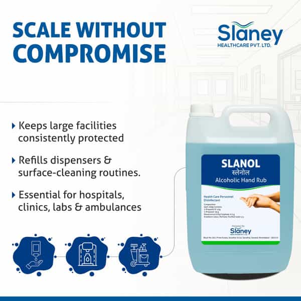 Slaney Slanol Alcohol Hand Sanitizer 500Ml