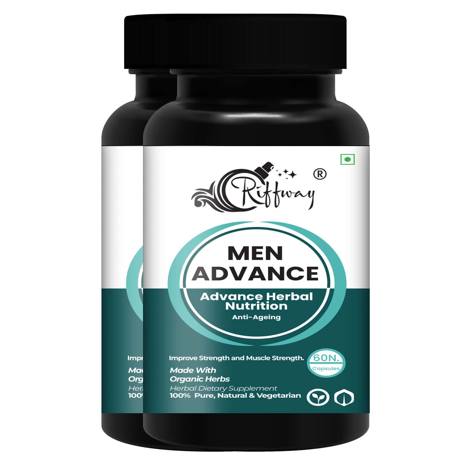 Men Advance Wellness Power Capsule For Men | Energy & Immunity (120 Caps)