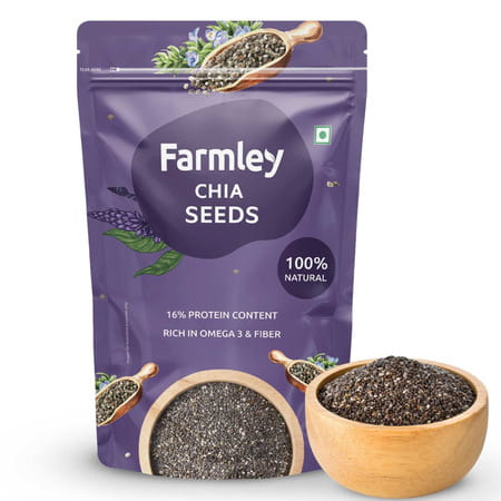 Farmley Chia Seeds Rich In Protein 200g