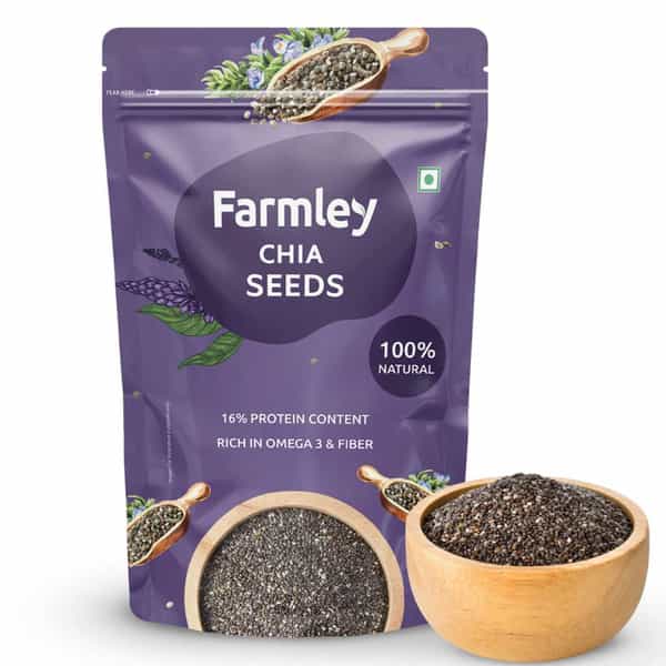 Farmley Chia Seeds Rich In Protein 200G