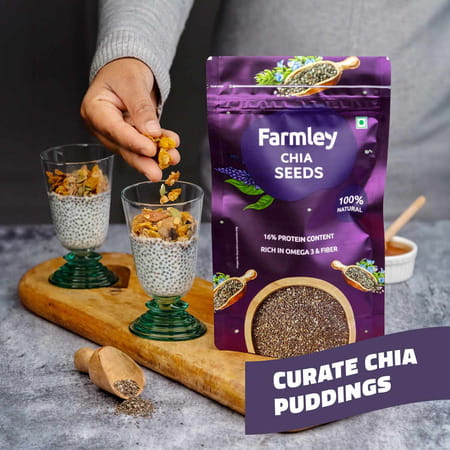 Farmley Chia Seeds Rich In Protein 200g