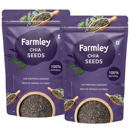 Farmley Chia Seeds Rich In Protein 200g