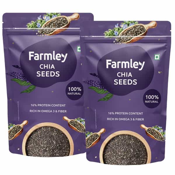 Farmley Chia Seeds Rich In Protein 200G