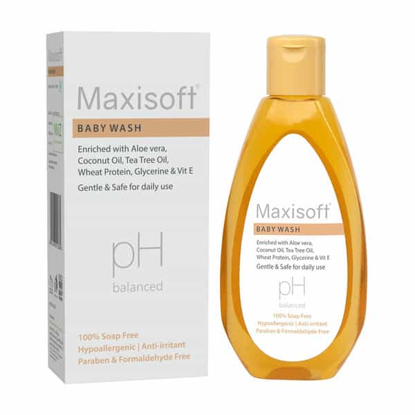 Maxisoft Baby Wash Ph Balanced | 100 Ml | Pack Of 2