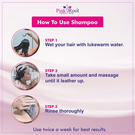 Pink Root Onion Hair Growth Shampoo (200+50)Ml