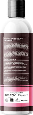 Pink Root Onion Hair Growth Shampoo (200+50)Ml