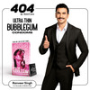 404 By Bold Care Super Ultra Thin Bubblegum Flavored Condoms For Men|With Disposable Pouches- 10 Pcs