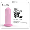 404 By Bold Care Super Ultra Thin Bubblegum Flavored Condoms For Men|With Disposable Pouches- 10 Pcs