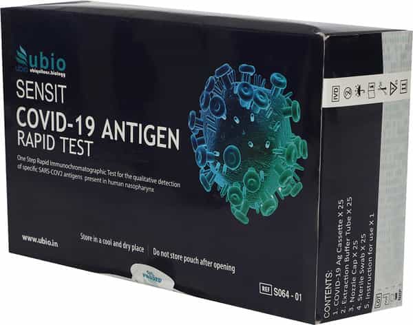 Sensit Covid-19 Antigen Rapid Testing Kit Ubio | 25 Tests