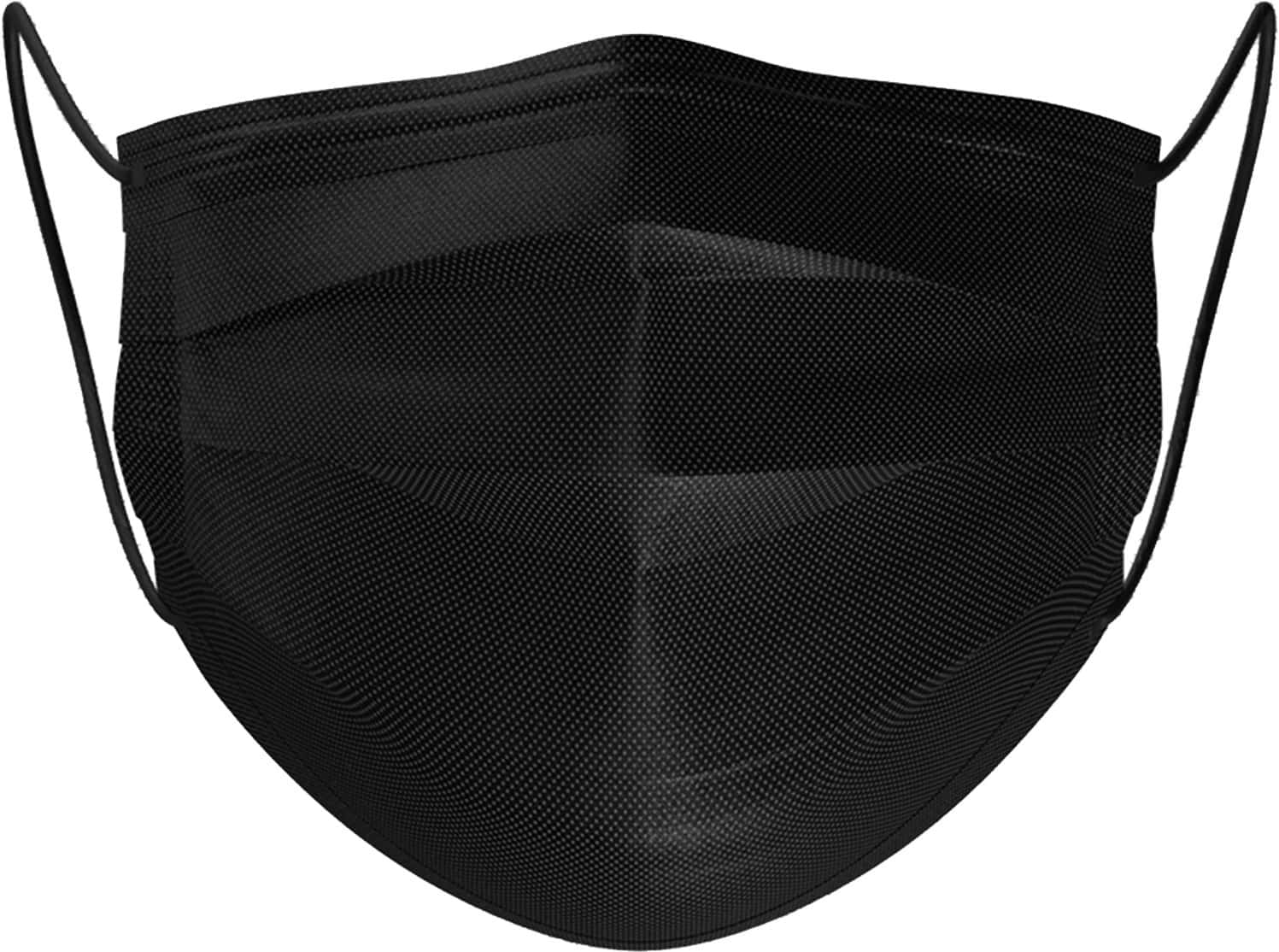 Arcatron Mobility 3ply Disposable Surgical Super Breathable Facemask With Nose Clip|50, Carbon Black