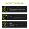 Actifit Knee Support With Adjustable Band Green Colour - Compression Brace - Size M
