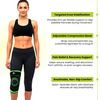 Actifit Knee Support With Adjustable Band Green Colour - Compression Brace - Size M