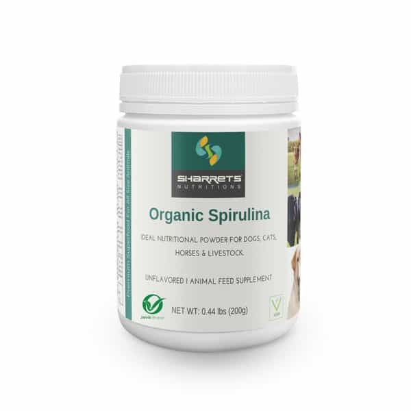 Sharrets Organic Spirulina Powder Superfood For Pets | Pack Of 2 | 200G Each