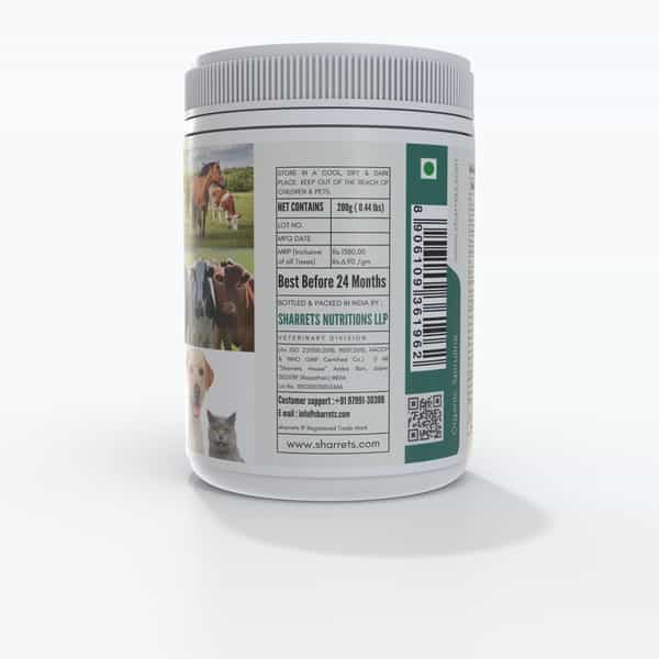 Sharrets Organic Spirulina Powder Superfood For Pets | Pack Of 2 | 200G Each