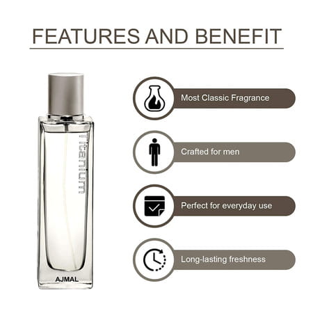 Ajmal Titanium Edp 100ml Perfume For Men And Oudh Mukhallat Cp Oil Women 6ml For Unisex